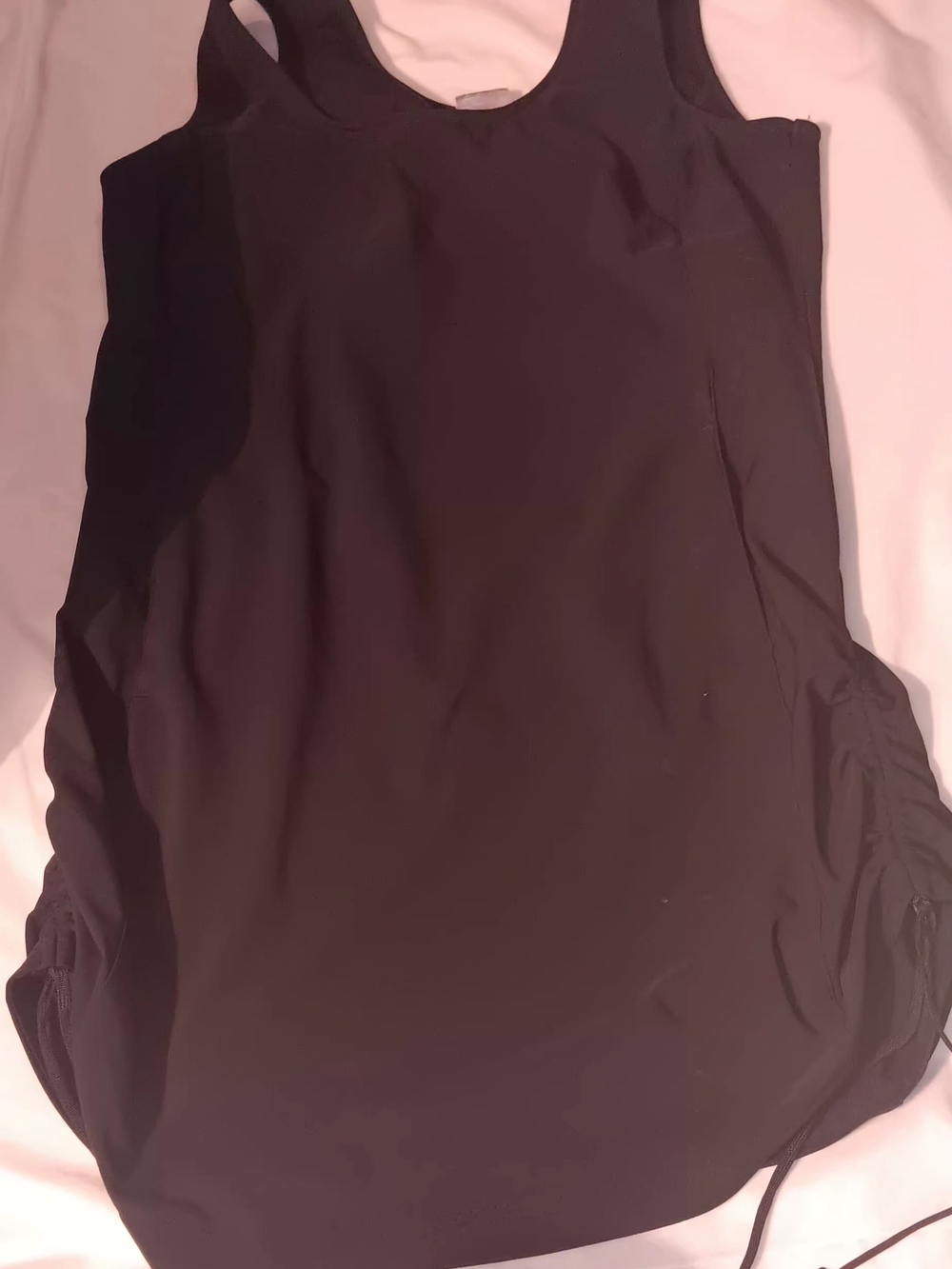 Columbia Black All Seasons Dress with Side Drawcords
